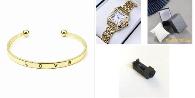 Elegant Waterproof Square Watch for Women - ZA-Zola