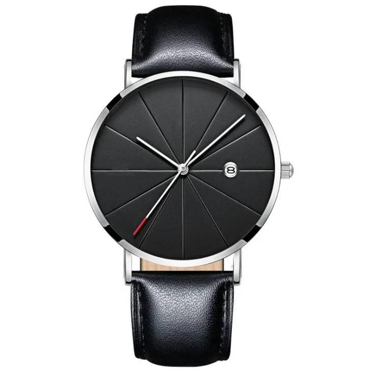 Men’s Simple Waterproof Quartz Watch with Calendar - ZA-Zola
