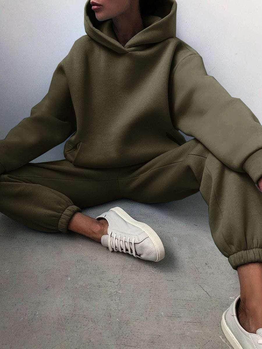 Women’s Hooded Sweater Tracksuit – Shop Now! - ZA-Zola