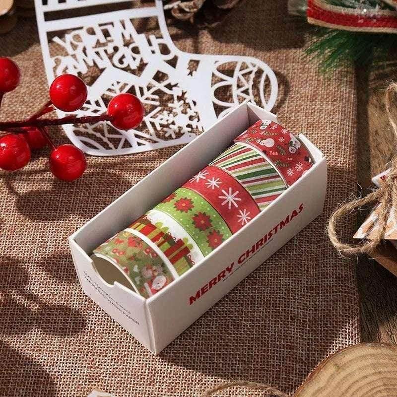 Christmas Decorative Tape – 6 Roll Set - ZA-Zola