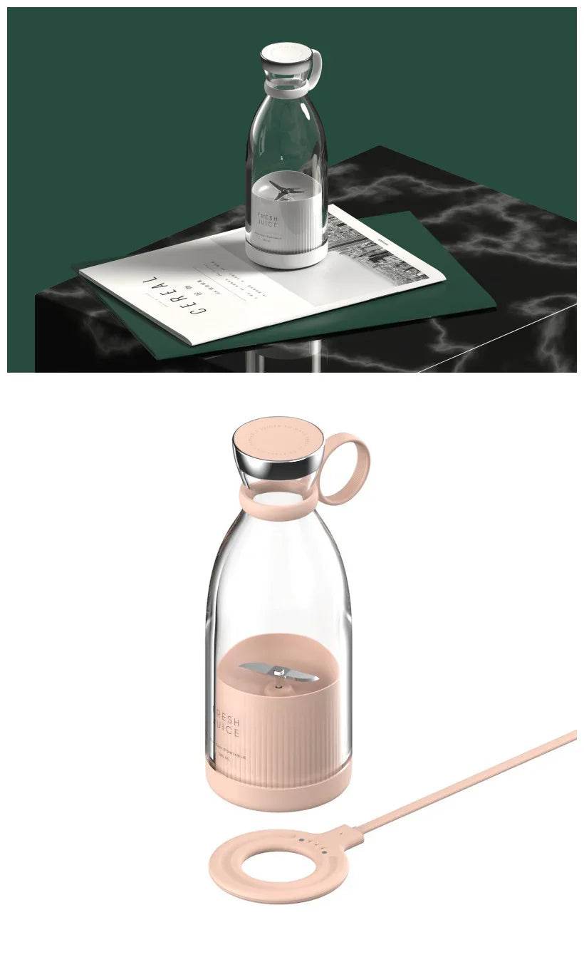 Portable USB Blender 350ML – Rechargeable & Easy Clean - ZA-Zola