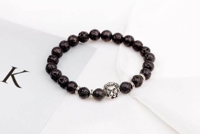 Bold Lion Stone Bracelet for Strength & Style - ZA-Zola