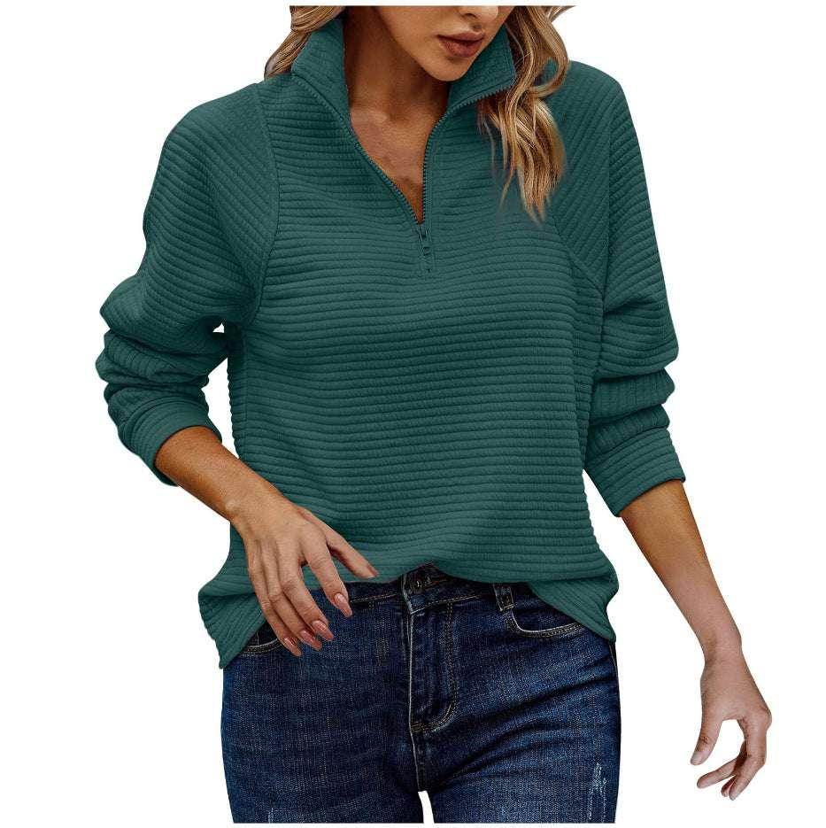 Buy Women's Zipper Pullover – Stylish & Comfy! - ZA-Zola