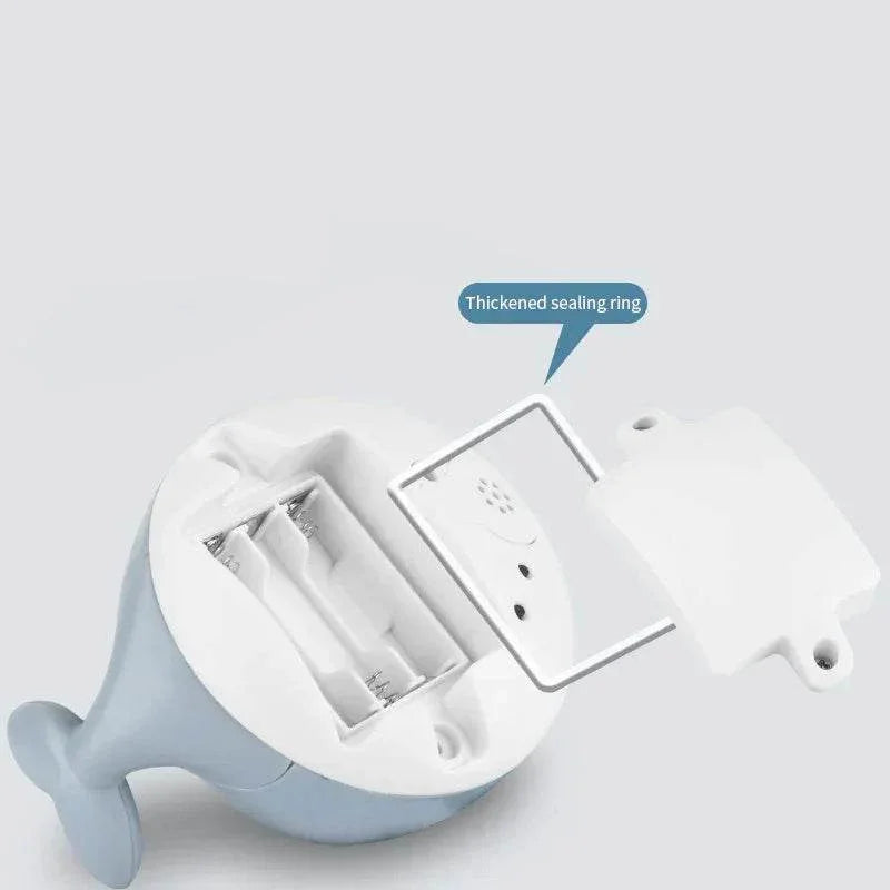 Electric Whale Bath Toy with Light & Water Spray - ZA-Zola