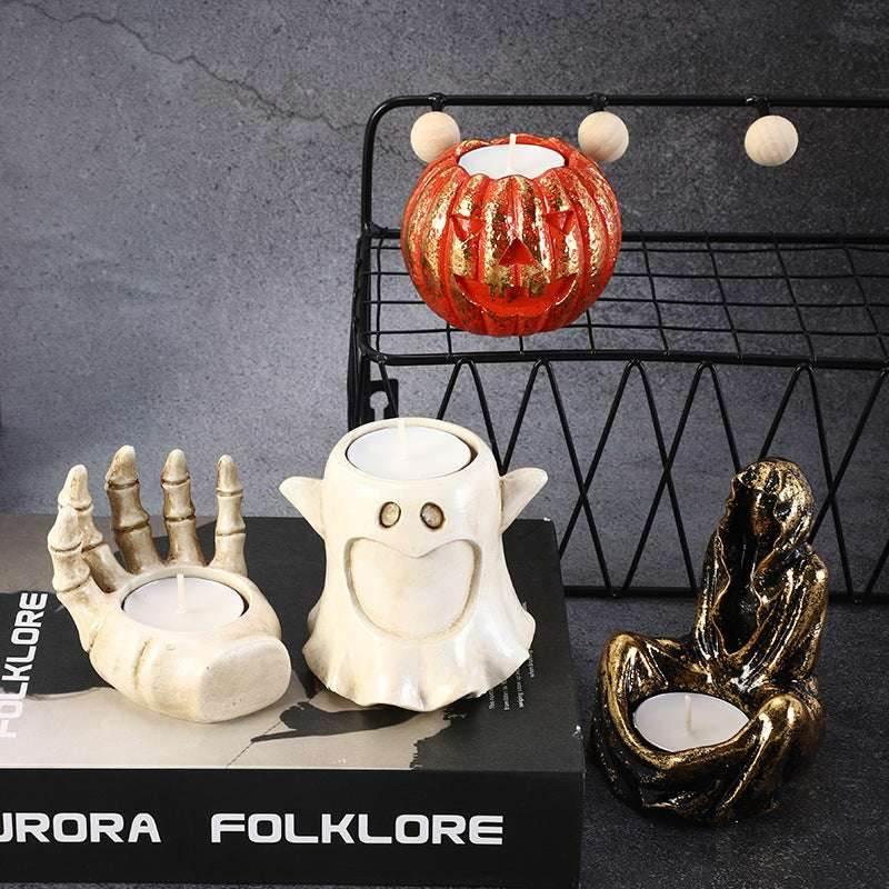 ZA-Zola Halloween Pumpkin Candle Holder - ZA-Zola