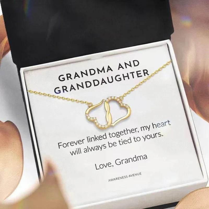 Shop Double Heart Zircon Necklace – Perfect Gift Now! - ZA-Zola
