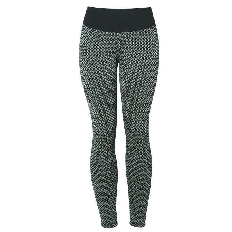 Plaid Leggings – High Waist, Seamless & Breathable - ZA-Zola