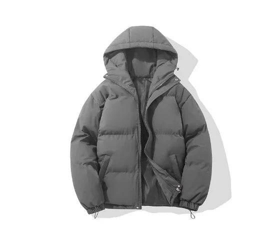 Men's Hoodie Padded Coat – Warm, Casual, Loose Fit - ZA-Zola
