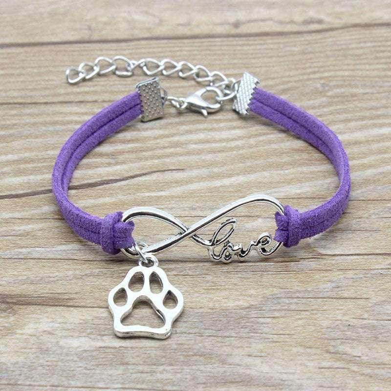 Hand-Woven Infinite Love Pet Bracelet – Unisex - ZA-Zola