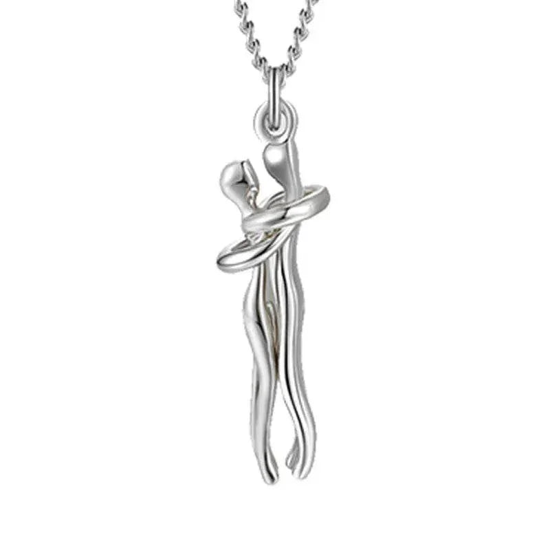 Love Necklace – Hug Clavicle Chain for Couples - ZA-Zola