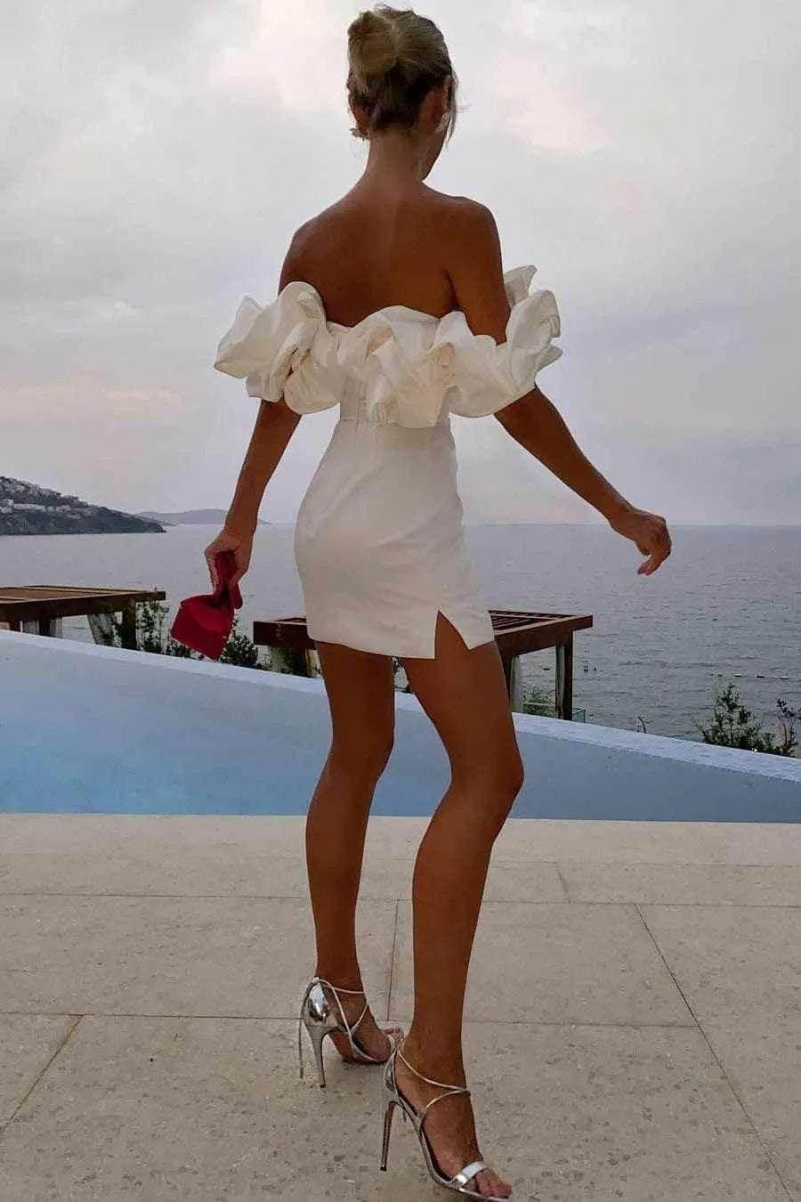 High-End One-Shoulder Formal Dress for Women - ZA-Zola