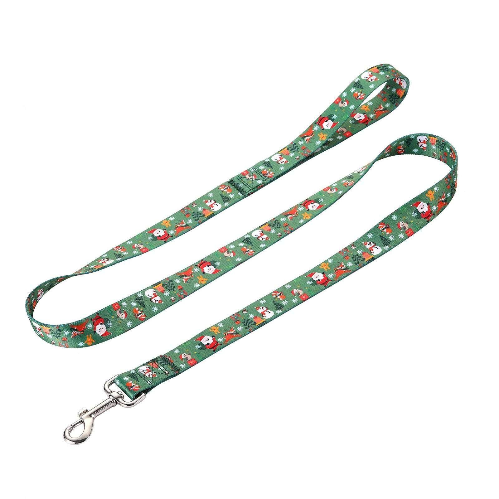 Christmas Pet Collar & Leash Set – Festive Walks - ZA-Zola