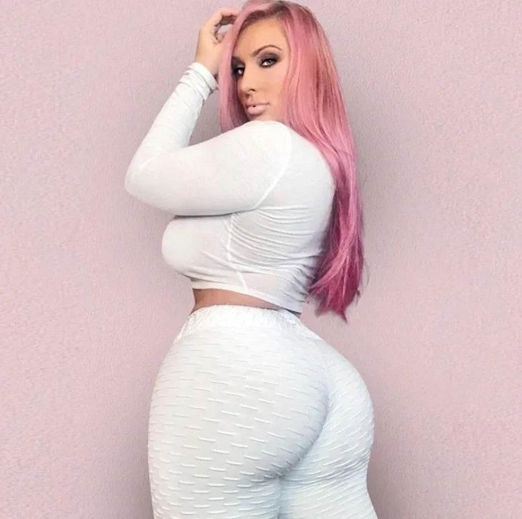 Booty Lifting Anti-Cellulite Scrunch Leggings – No Pocket - ZA-Zola