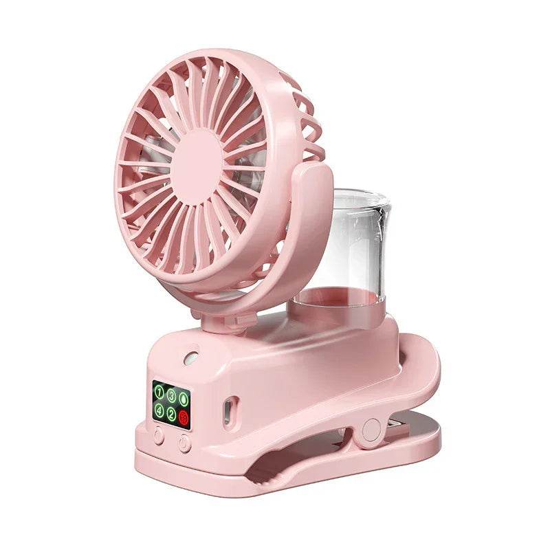 Mini Spray Humidifier USB Handheld Cooling Fan - ZA-Zola