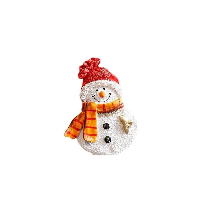 Christmas Gingerbread Snowman Pendant Cute Small Decor - ZA-Zola