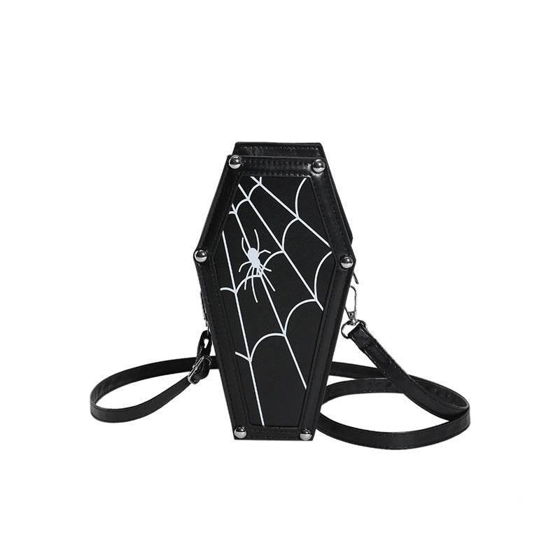 ZA-Zola Halloween Coffin Shape Crossbody Bag - ZA-Zola