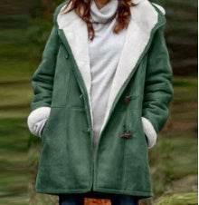 Women’s Mid-Length Windbreaker Coat – Warm Stylish Windproof Jacket - ZA-Zola
