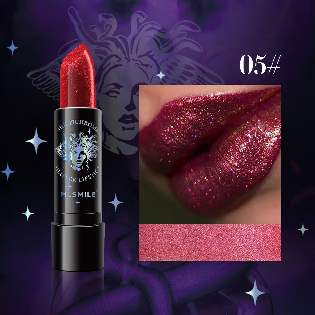 Ladies Pearl Sparkly Christmas Lipstick | ZA-Zola Beauty
