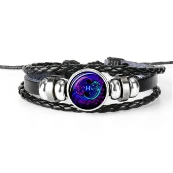 Zodiac Constellation Braided Bracelet for All Ages - ZA-Zola
