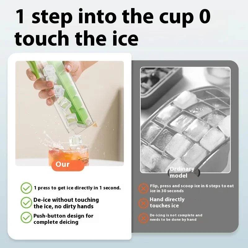 One-Touch Ice Cube Mold – Maldives & Pearl White Colors - ZA-Zola