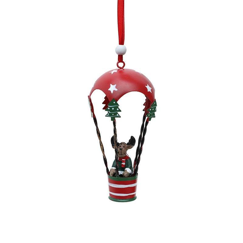 Nordic Christmas Pendant Hot Air Balloon Parachute Décor - ZA-Zola