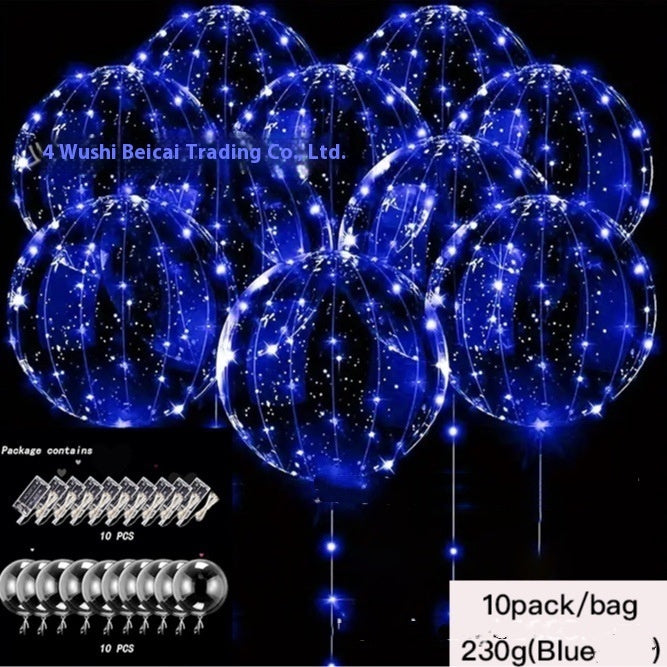 Helium Floating Air Led Glowing Balloon Party Decoration Balloon