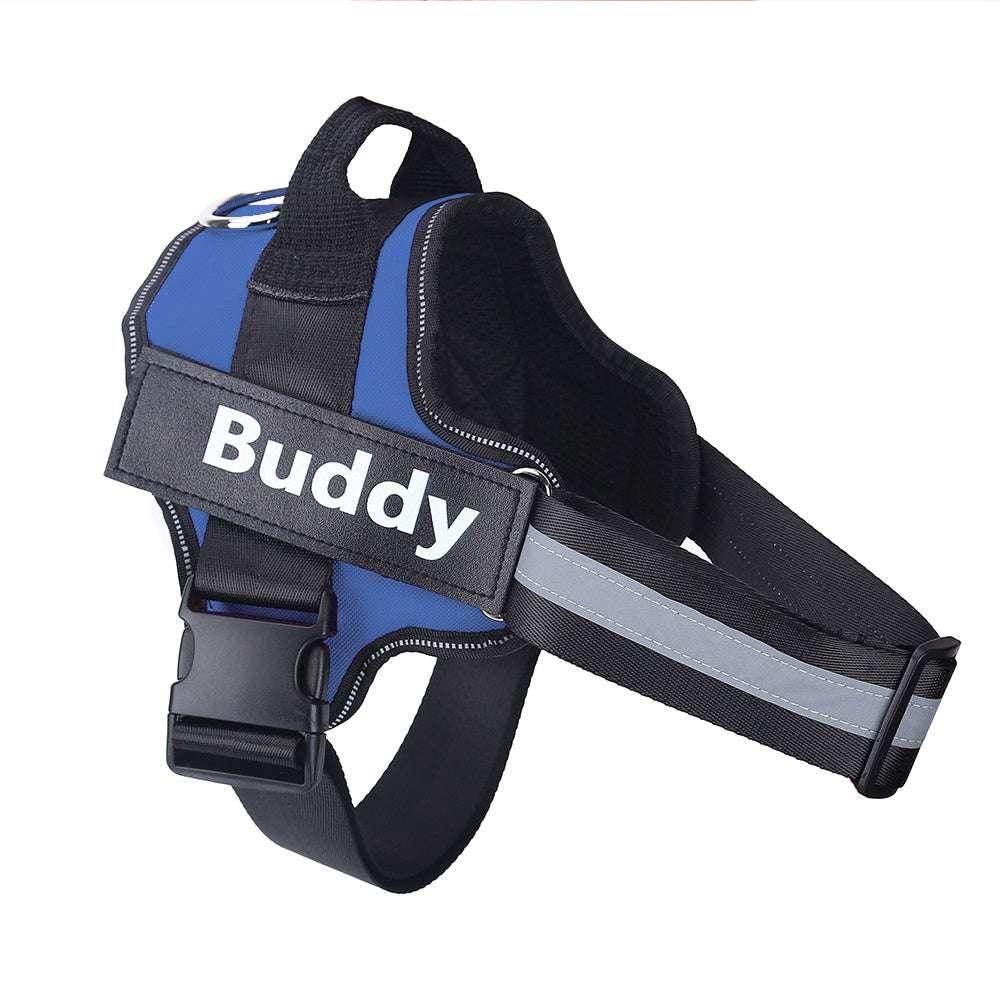 Personalized No-Pull Dog Harness – Reflective & Adjustable - ZA-Zola