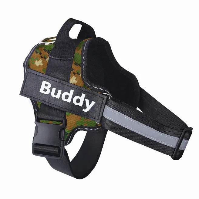 Personalized No-Pull Dog Harness – Reflective & Adjustable - ZA-Zola