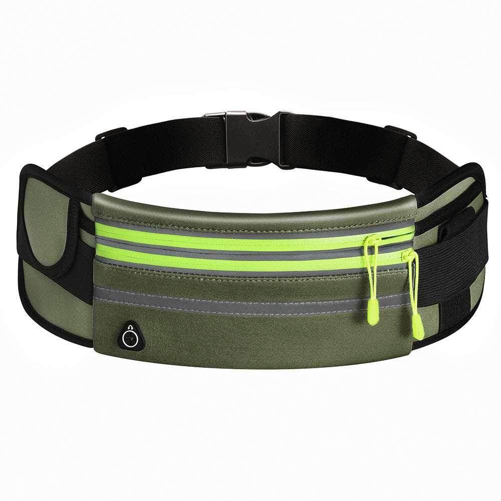 Double Zippers Waterproof Sports Running Fanny Pack – Breathable & Anti-Theft Waist Bag for Phones - ZA-Zola