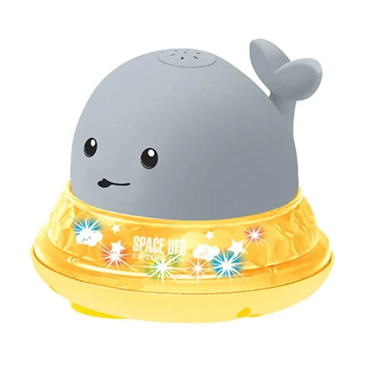 Electric Whale Bath Toy with Light & Water Spray - ZA-Zola