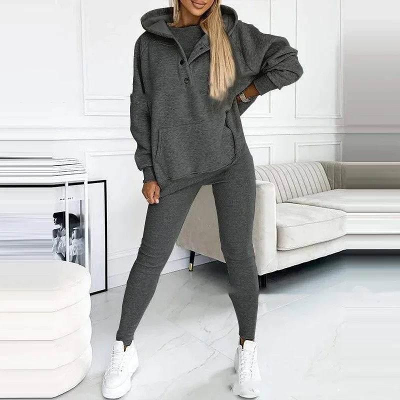 3PCS Women's Sports Suit – Stylish & Comfortable Set! - ZA-Zola