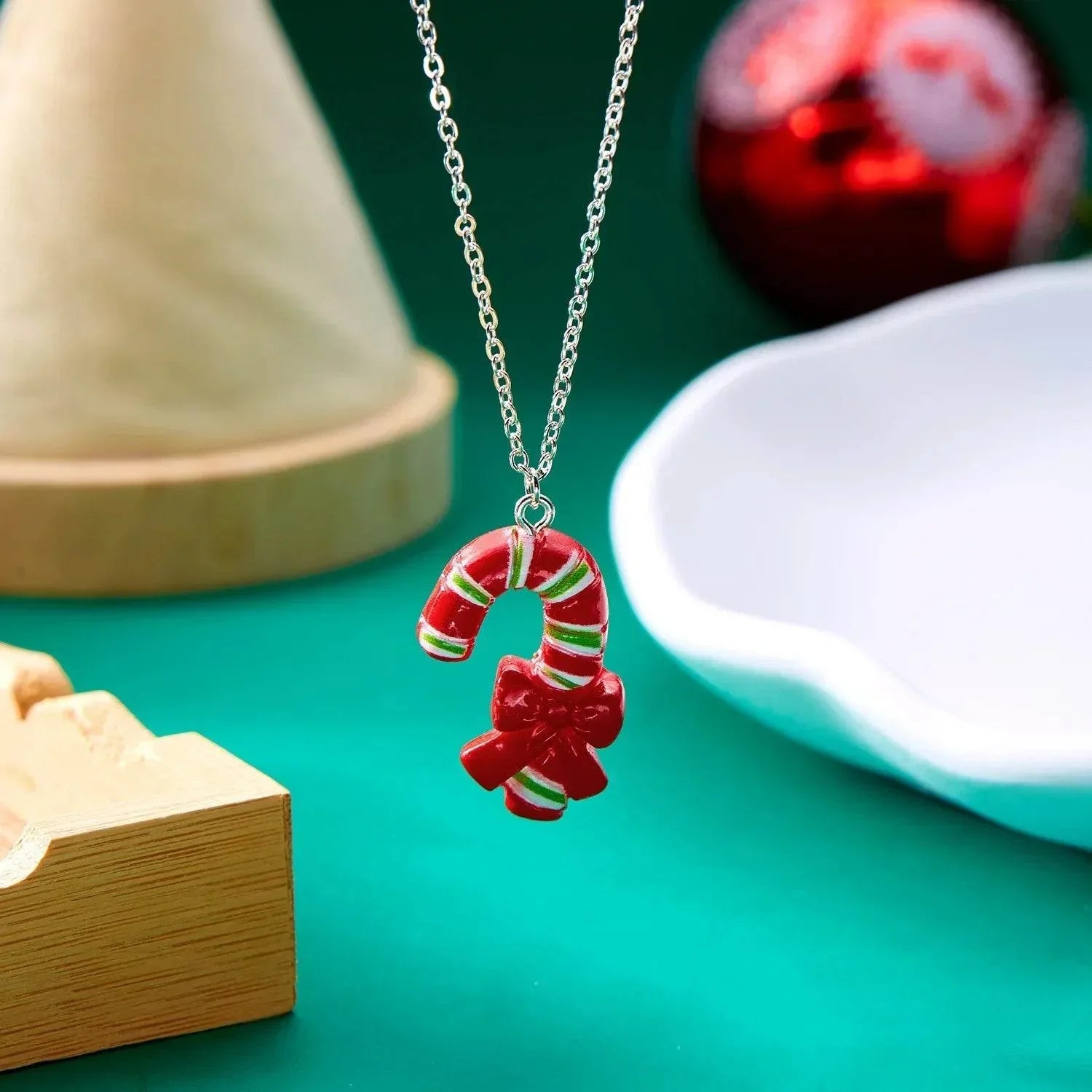 Shop Cute Cartoon Christmas Necklace – Festive Charm - ZA-Zola