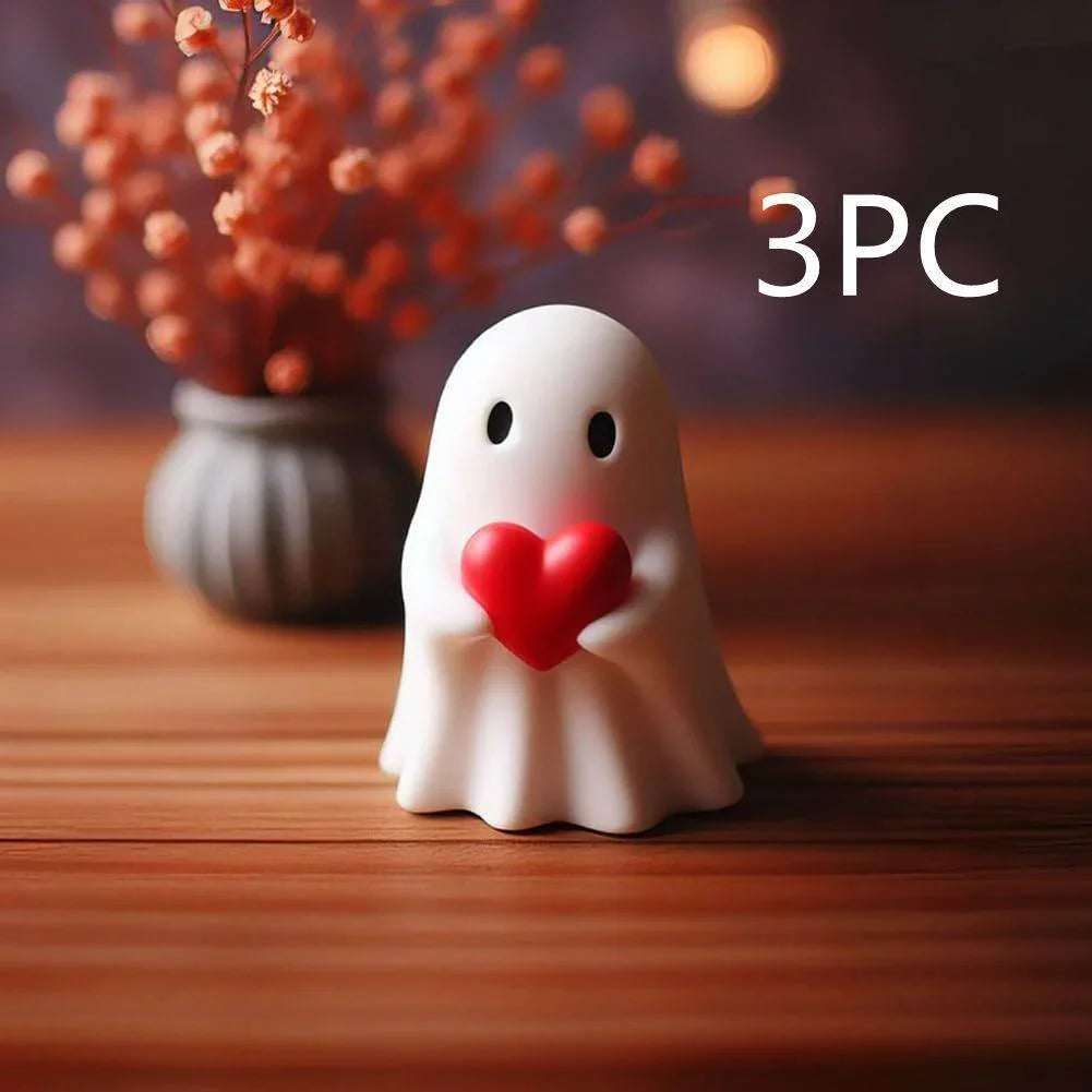 ZA-Zola Halloween Middle Finger & Love Ghost Ornaments - ZA-Zola