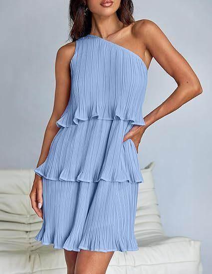 Layered Hem Sleeveless Dress – Summer Chic Look - ZA-Zola