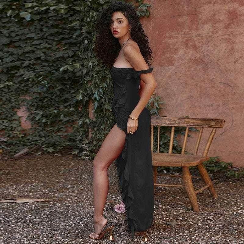Summer Stringy Selvedge Stitching Dress - Trendy Fashion - ZA-Zola