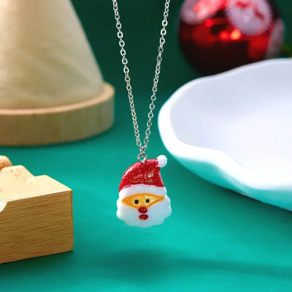 Shop Cute Cartoon Christmas Necklace – Festive Charm - ZA-Zola
