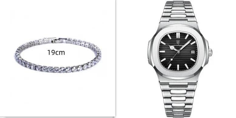 Waterproof Men's Quartz Watch – Business Style - ZA-Zola