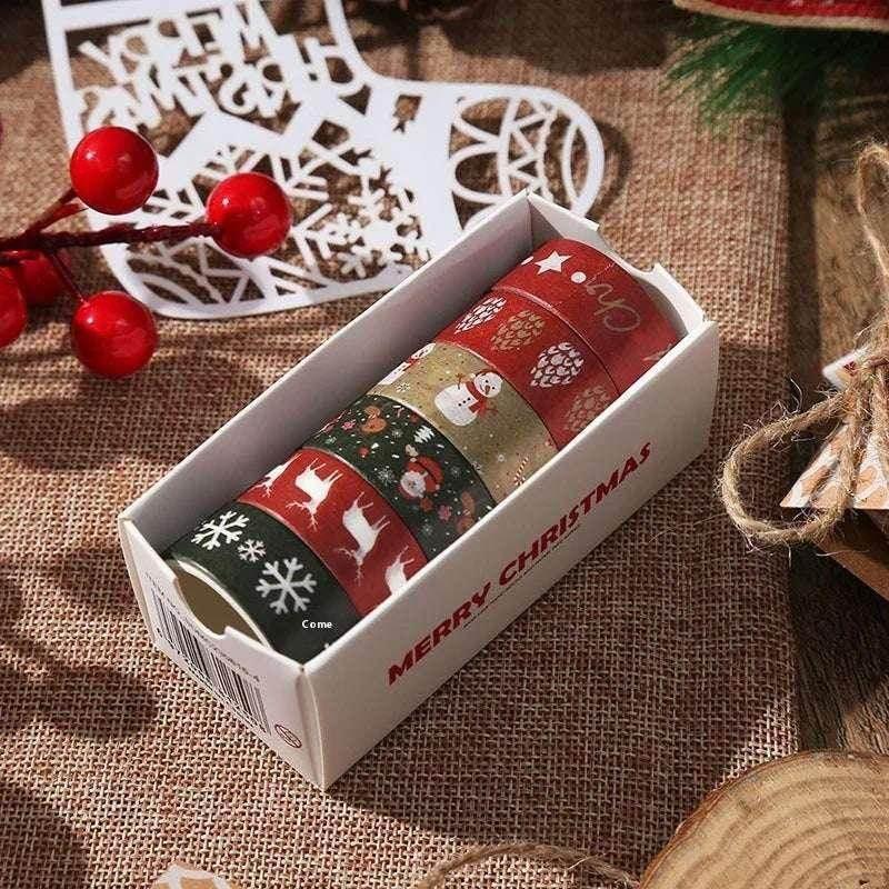 Christmas Decorative Tape – 6 Roll Set - ZA-Zola