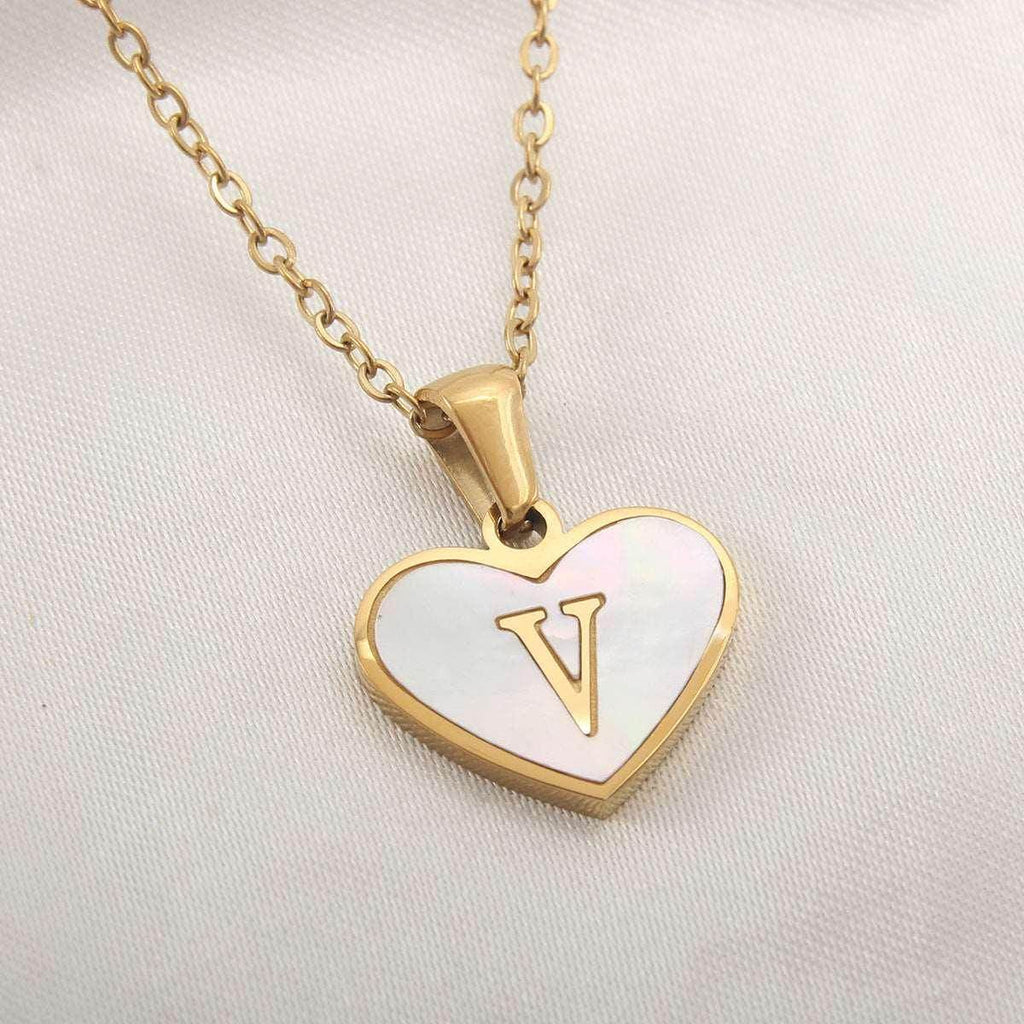 26 Letter Heart Necklace – Personalized Valentine's Gift - ZA-Zola