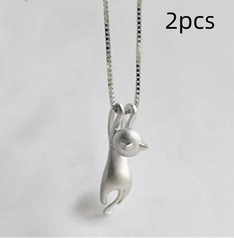 Short Wild Cat Pendant Necklace for Women – ZA-Zola Fashion Jewelry - ZA-Zola