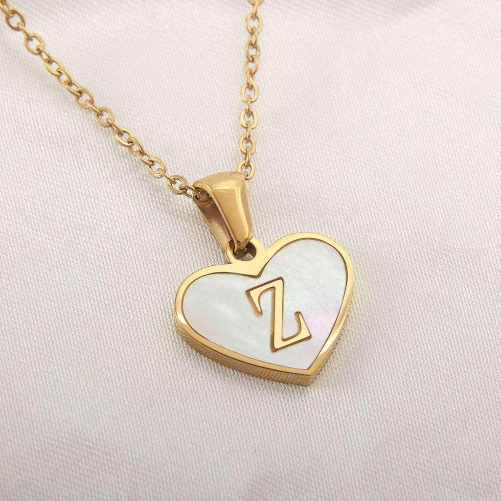 26 Letter Heart Necklace – Personalized Valentine's Gift - ZA-Zola