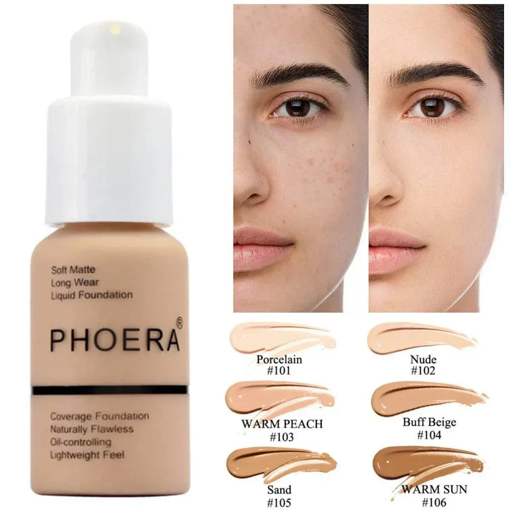 Explosive Press Type Oil Control Concealer Foundation Cream - ZA-Zola