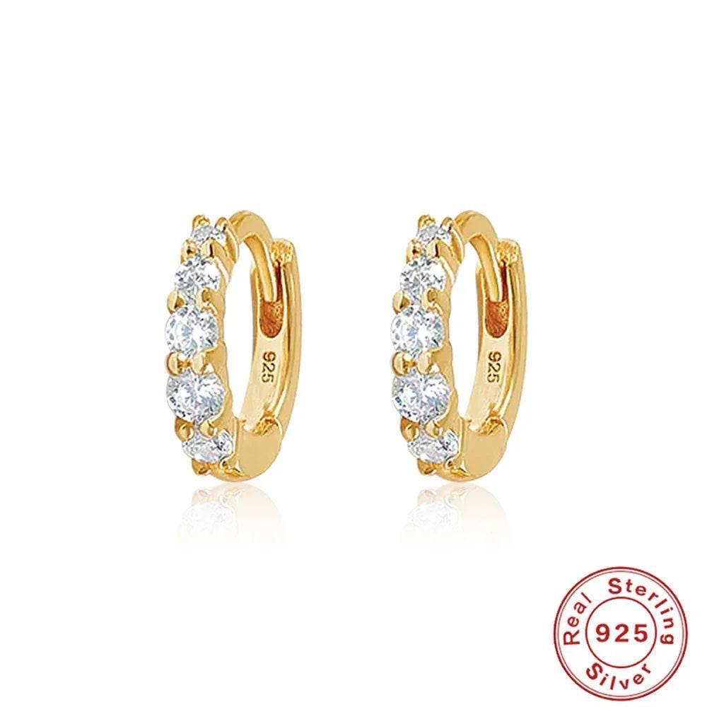Women’s Sterling Silver Round Earrings - Shop Now! - ZA-Zola