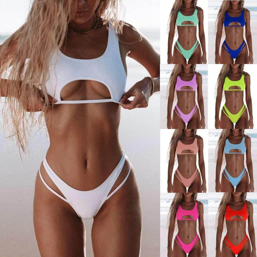 Snake Texture Bikini – Sexy & Durable Swimwear - ZA-Zola