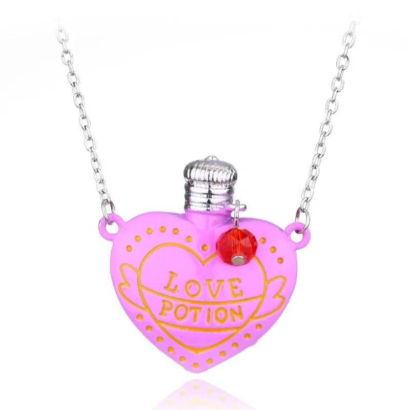 Love Poison Pill Bottle Pendant Necklace – Valentine's Gift - ZA-Zola