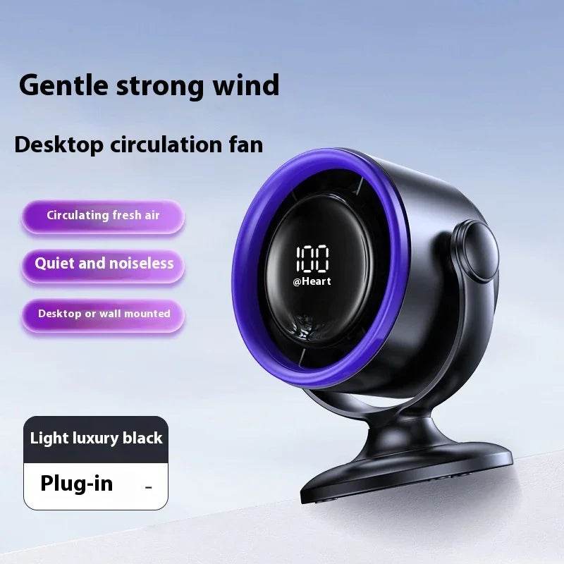 USB Clip Fan with Digital Display & Wall Mount - ZA-Zola