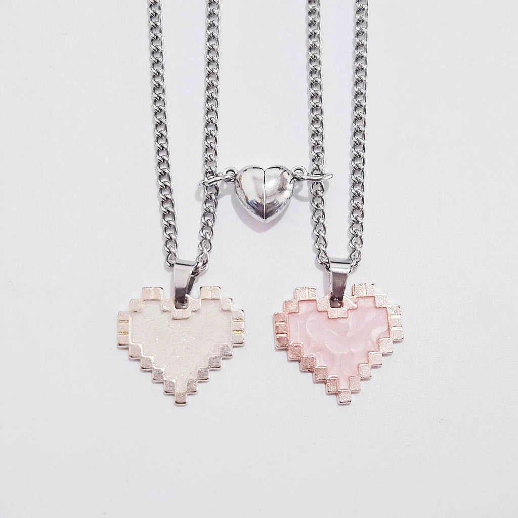 Buy Magnetic Heart Couple Necklace – Perfect Gift Now! - ZA-Zola