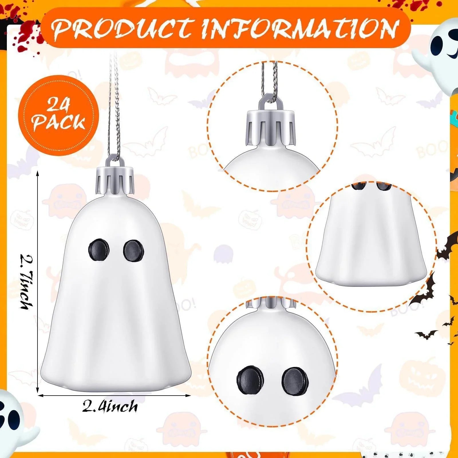 ZA-Zola Halloween Ghost Suspension Decoration - ZA-Zola