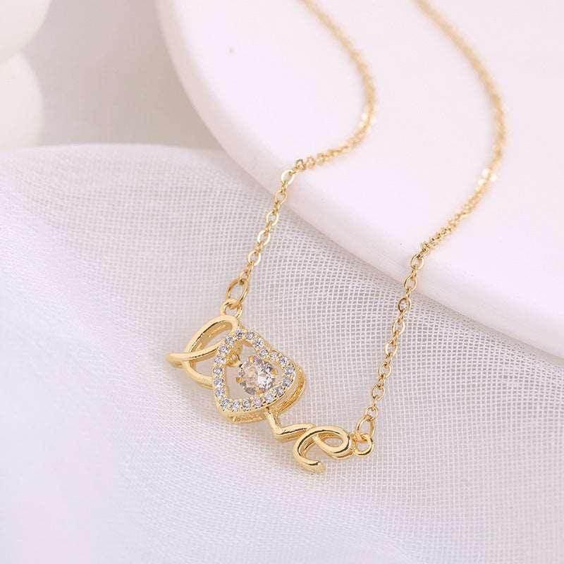 Fashion Titanium Steel Necklace – Perfect Valentine's Gift - ZA-Zola