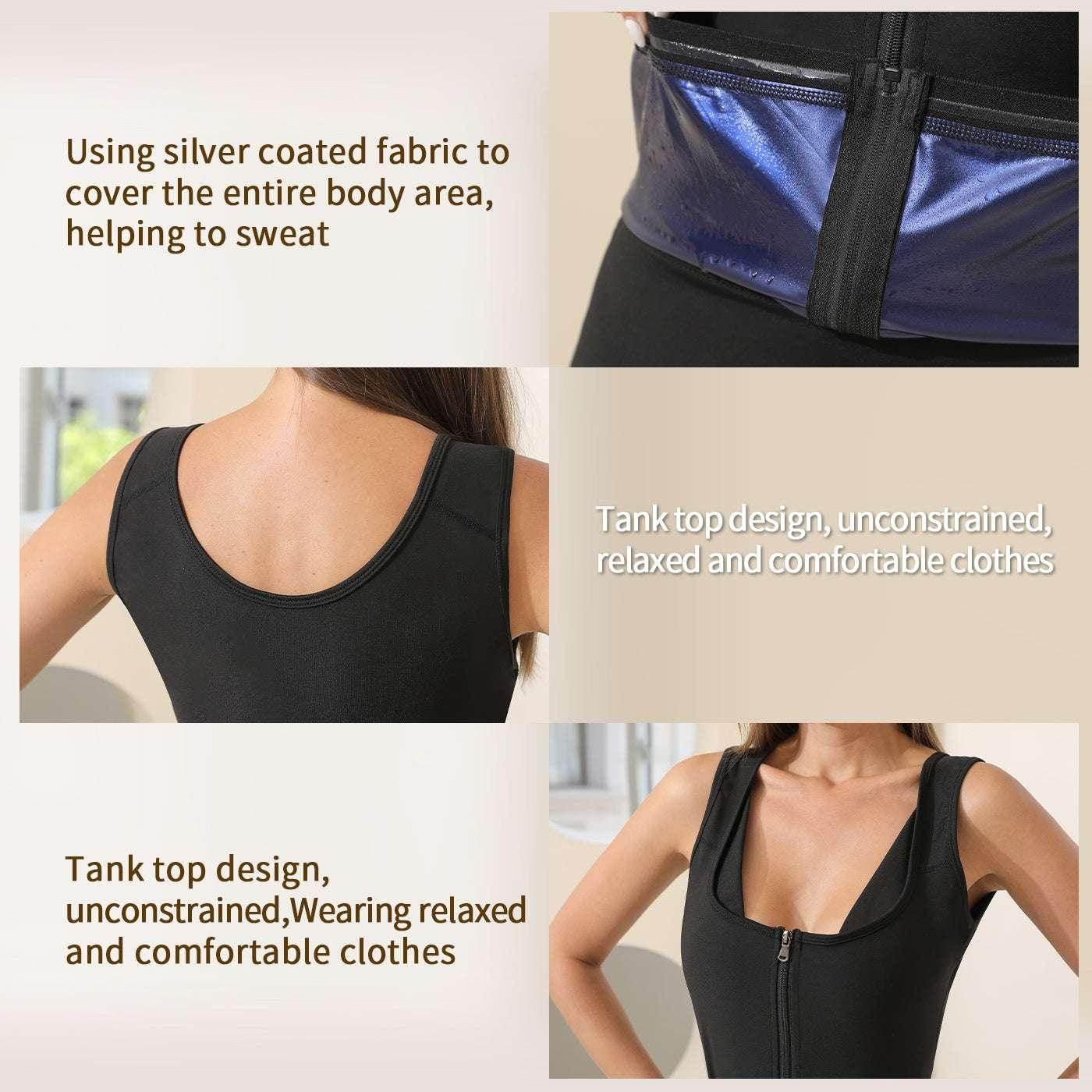 Buy Women's Zip Vest – Stylish Shapewear Sweatshirt! - ZA-Zola